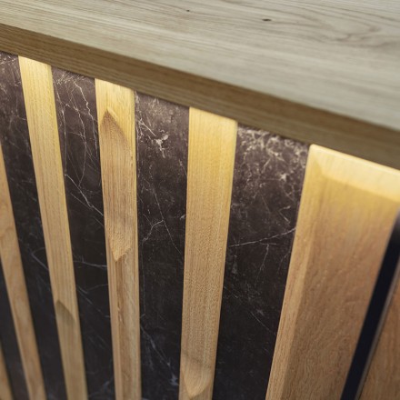 Buffet 4 portes - Dune détails