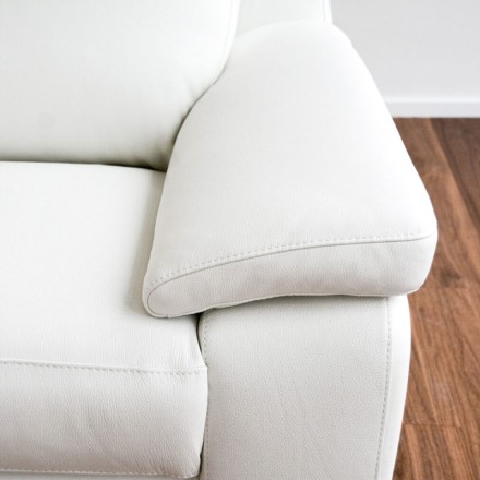 Salon d'angle cuir relax - Alamo détails