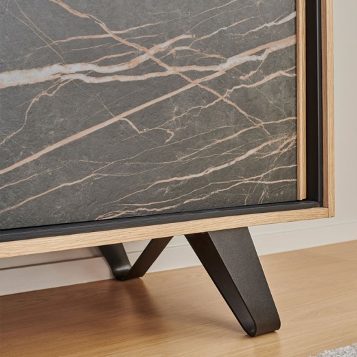 Buffet 2 portes - SPHERE détails Buffet 2 portes - SPHERE détails