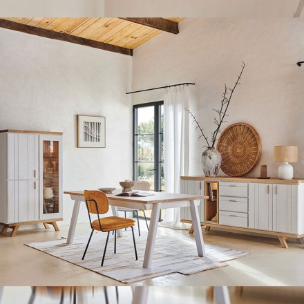 Buffet 4 portes 1 tiroir - HAVANE ambiance