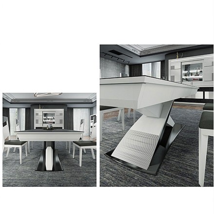 Table rectangle extensible - BERLIN détails