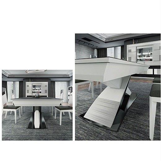 Table rectangle extensible - BERLIN détails Table rectangle extensible - BERLIN détails