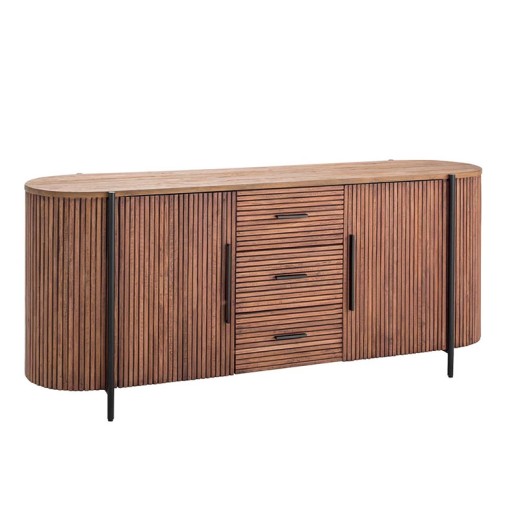 Buffet 2 portes 3 tiroirs - Troms Buffet 2 portes 3 tiroirs - Troms