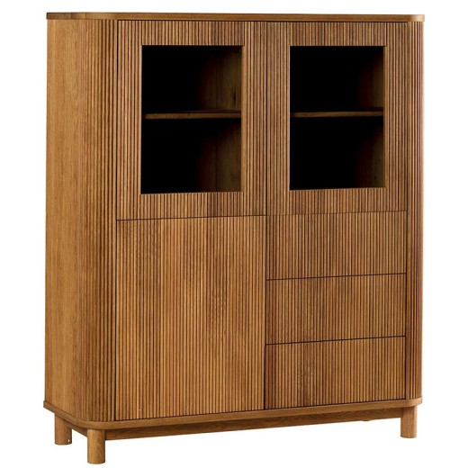 Vitrine 3 portes/3 tiroirs - Winton Vitrine 3 portes/3 tiroirs - Winton