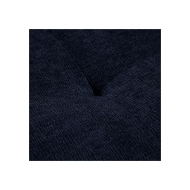 pouf en tissu bleu - EMILIE 2