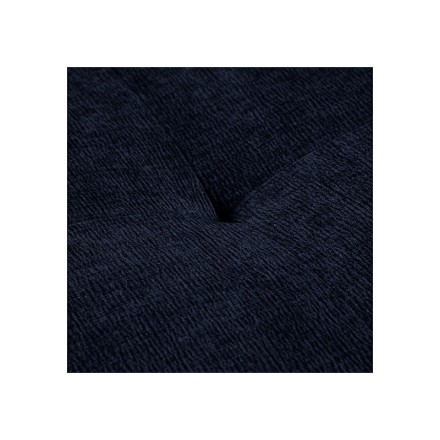 pouf en tissu bleu - EMILIE