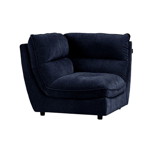 Élément d'angle tissu bleu - EMILIE Élément d'angle tissu bleu - EMILIE