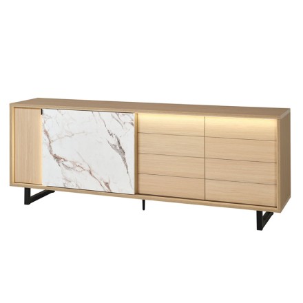 Buffet portes coulissantes - TOSCANO LED