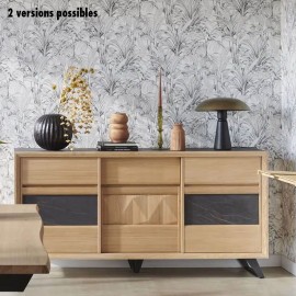 Buffet 3 portes 1 tiroir - Delta version pointe