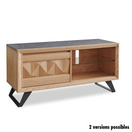 Meuble TV 1 porte - DELTA POINTE