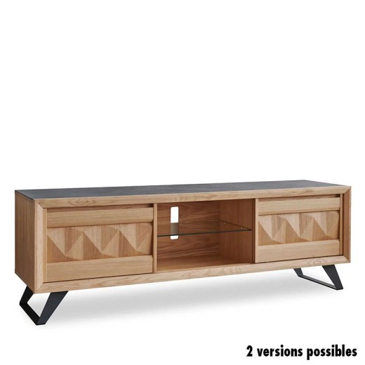 Meuble TV 2 portes - DELTA POINTE