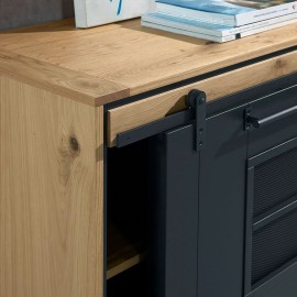 Buffet 3 portes 1 tiroir - 205 cm - sunset 2