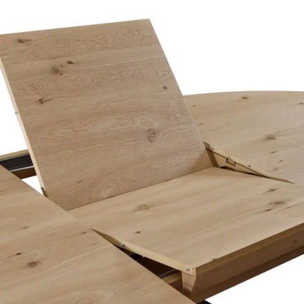 Table ovale extensible - Dune détails