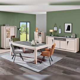 Table tonneau extensible - Faro naturelle 2