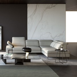 Salon cuir relax - Opéra