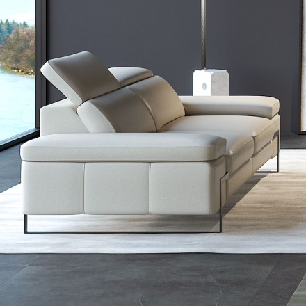 Salon cuir relax - Opéra 3 places