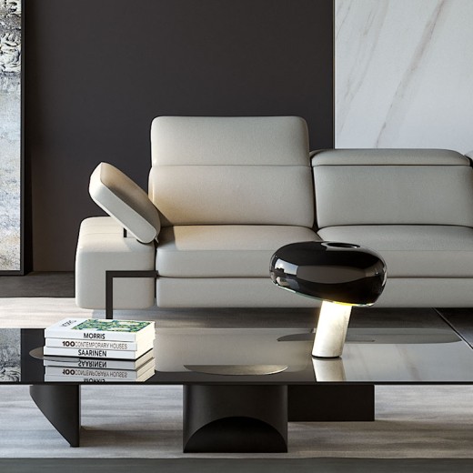 Salon cuir relax - Opéra détails Salon cuir relax - Opéra détails