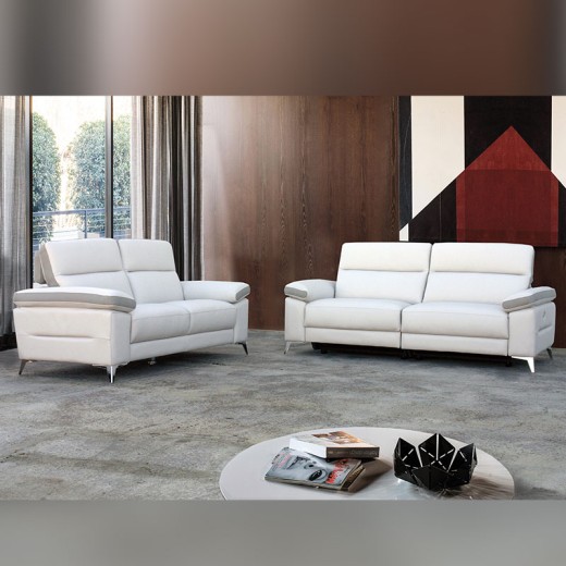 Salon 3 places cuir relax - Discovery ambiance Salon 3 places cuir relax - Discovery ambiance