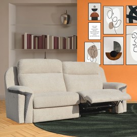 Canapé 3 places tissu relax - Dore 2