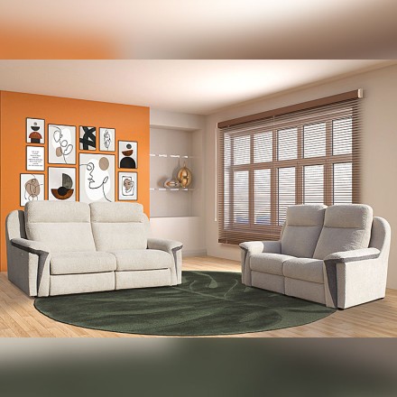 Canapé 3 places tissu relax - Dore ambiance