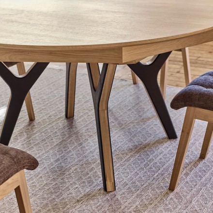 Table ronde extensible - Néo détails
