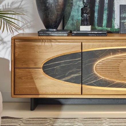 Buffet 4 portes - Thalès détails