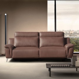 Canapé 3 places relax cuir - Gemini 2