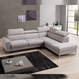 Canapé d'angle convertible tissu - Gotham