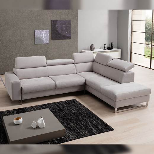 Canapé d'angle convertible tissu - Gotham