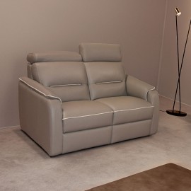 Canapé 2 places cuir - Grecale