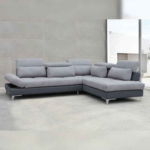 Canapé d'angle tissu - Kraft