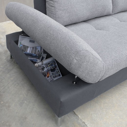 Canapé d'angle tissu - Kraft