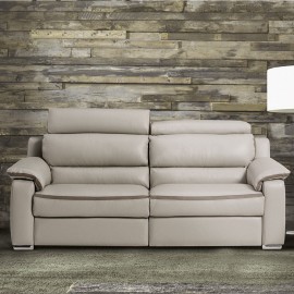 Canapé 3 places relax cuir - Mercury 2