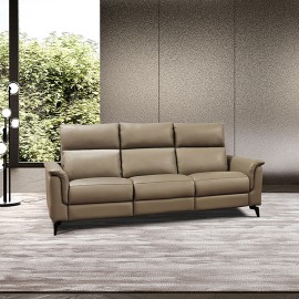 Canapé 3 places relax cuir - Modena 2