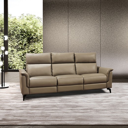 Canapé 3 places relax cuir - Modena face