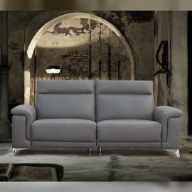 Canapé 3 places relax cuir - Olimpo 2