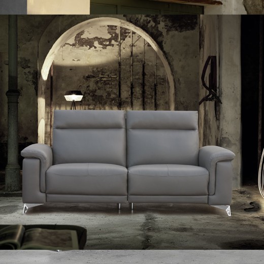 Canapé 2 places cuir - Olimpo face