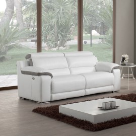 Canapé 3 places relax cuir - Murano