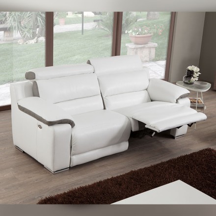 Canapé 3 places relax cuir - Murano