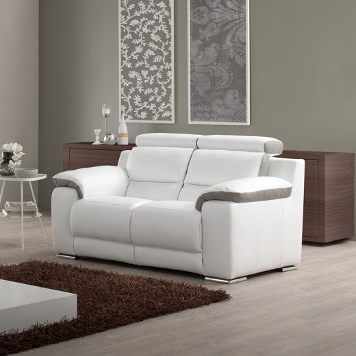 Canapé 2 places cuir - Murano