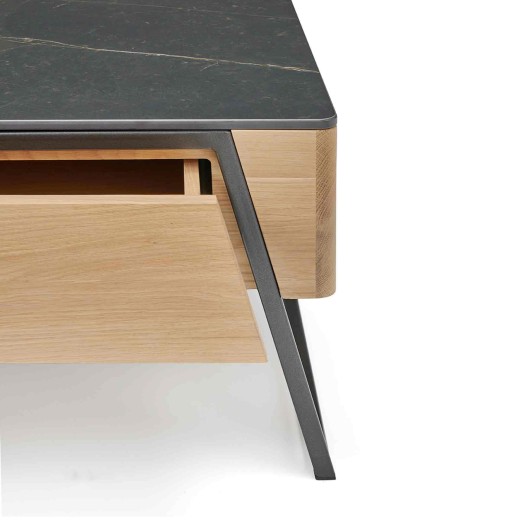 Table basse 1 tiroir - ABLON détails