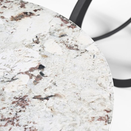 Bout de canapé rond - Agathe détails