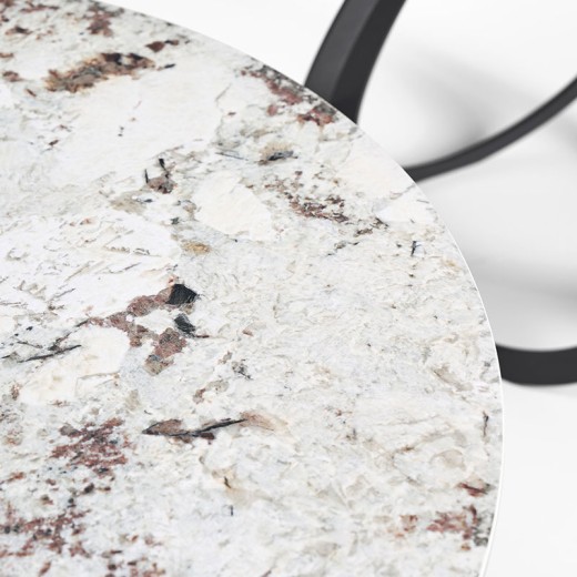 Bout de canapé rond - Agathe détails