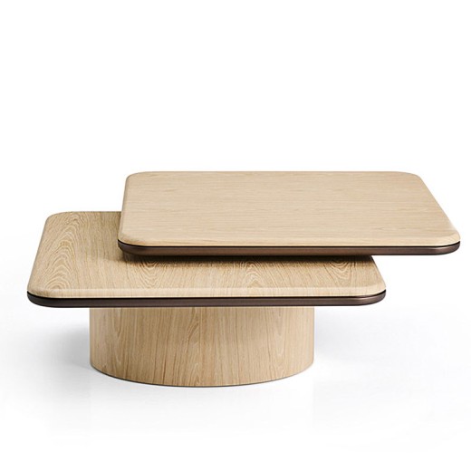 Table basse carrée extensible - Bolto ouverte