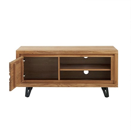 Meuble TV 1 portes - WAVES ouvert