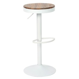 Chaise bar réglable - JUO BLANC