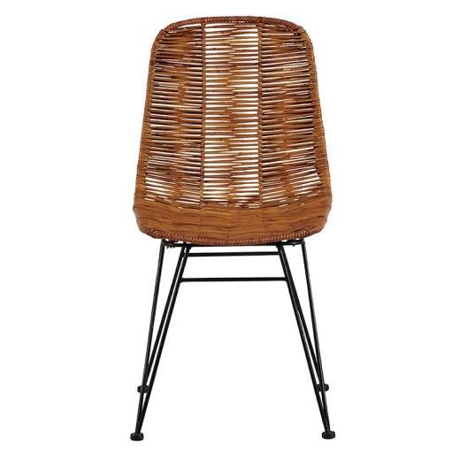 Chaise rotin naturel  - STEEN FACE Chaise rotin naturel  - STEEN FACE