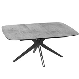 Table de repas carrée extensible - LIMA SILVER 2
