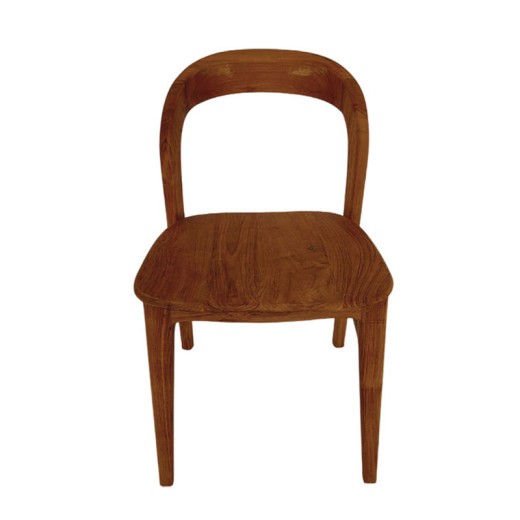 Chaise en bois - DILMONA FACE