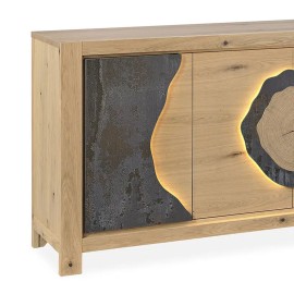 Buffet 4 portes - Minérale brun 2